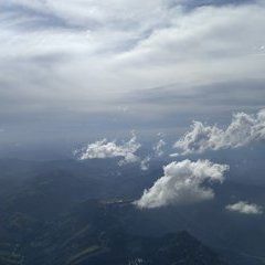 Flugwegposition um 14:28:25: Aufgenommen in der Nähe von Gemeinde Schwarzau im Gebirge, Österreich in 2694 Meter